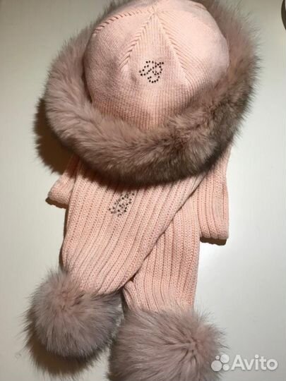 Комплект шапка и шарф Miss Blumarine