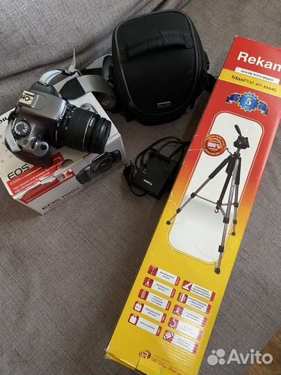 Зеркальный фотоаппарат canon eos 1100d