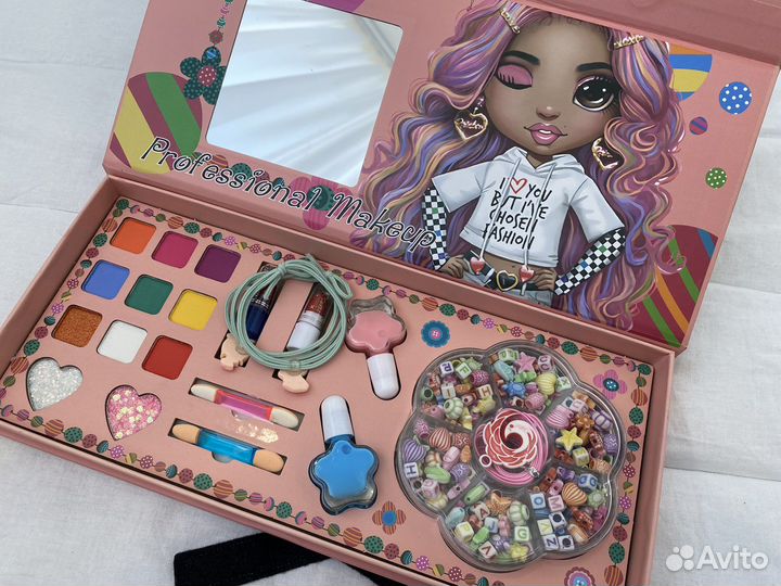 Набор детской косметики с украшениями
