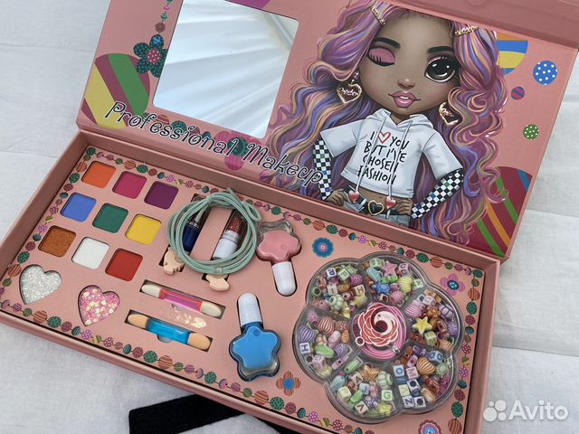 Набор детской косметики с украшениями