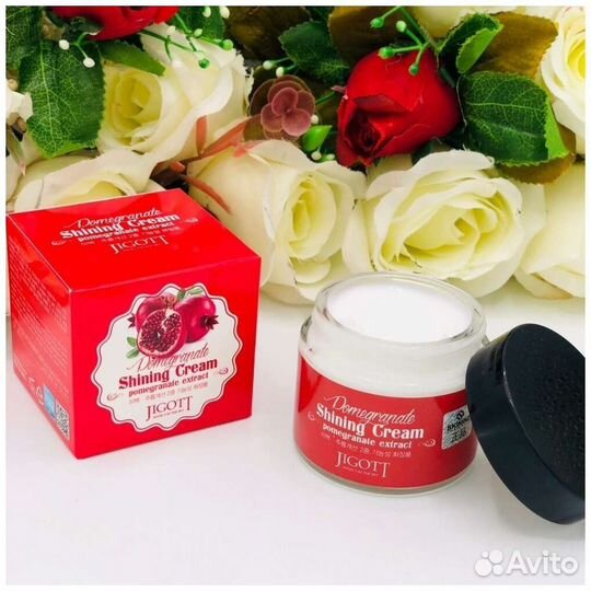 Крем для лица с экстрактом граната Jigott