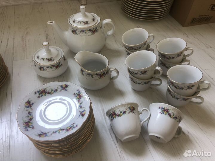 Сервиз Thun (богемский) поштучно и целиком