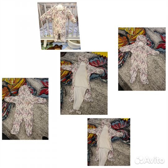 Комбинезон для новорожденных весна осень