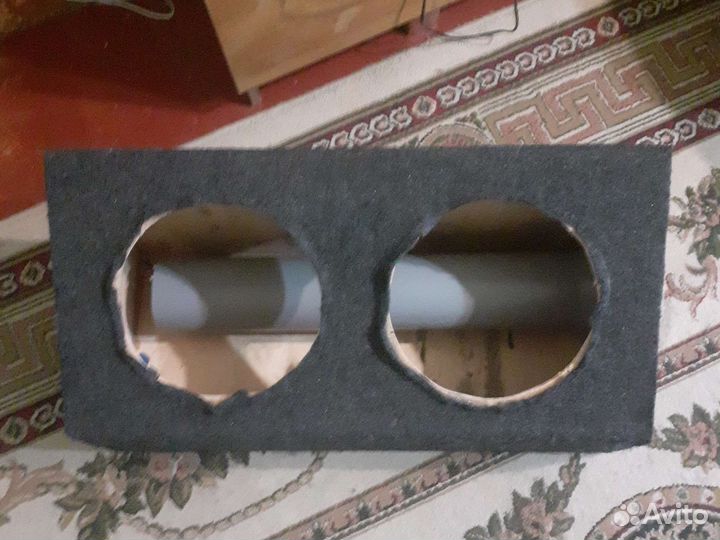 Короб для сабвуфера 12 на трубе