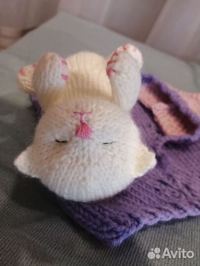 Вязаный котенок для Валентины Вениаминовны