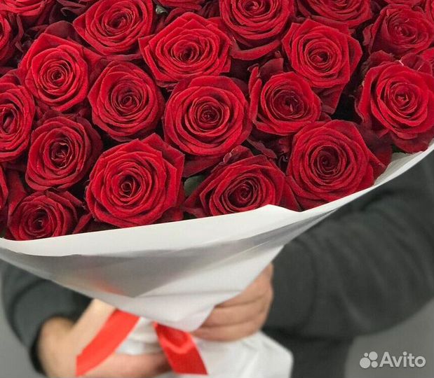Розы Доставка цветов 35 51 101 роза Цветы