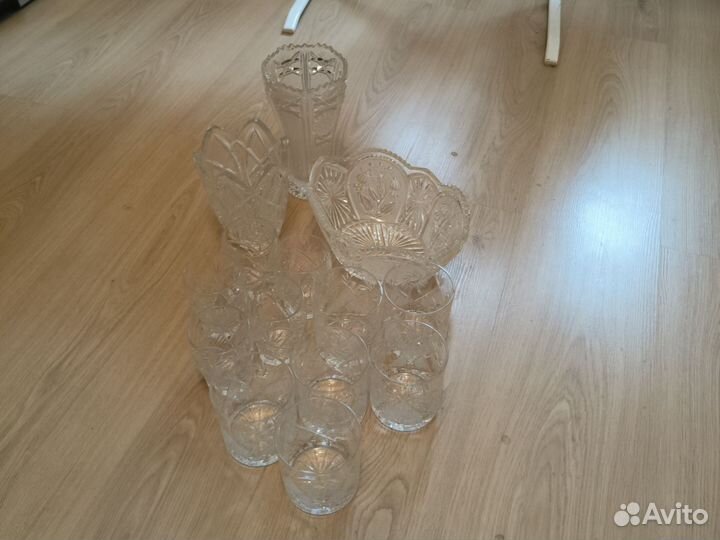 Сервиз хрусталь богемия гдр