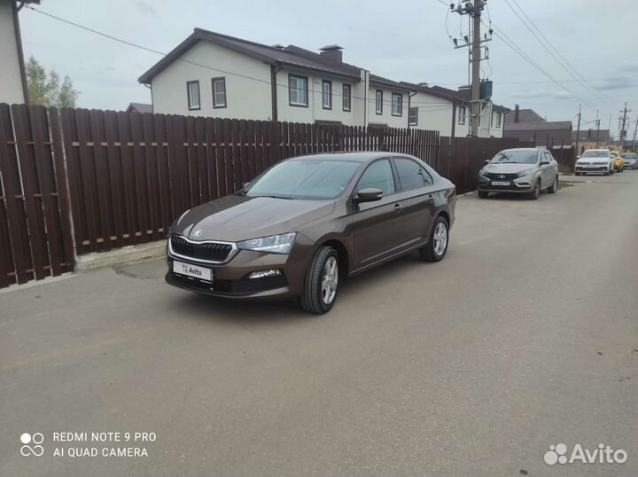 Skoda Rapid 1.6 МТ, 2020, 52 000 км