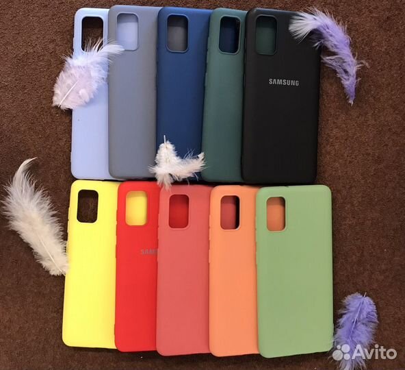 Чехол силиконовый Samsung A41