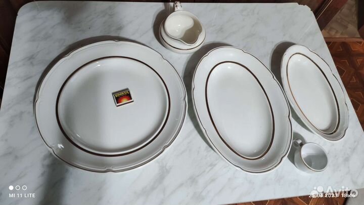 Тарелки громадные