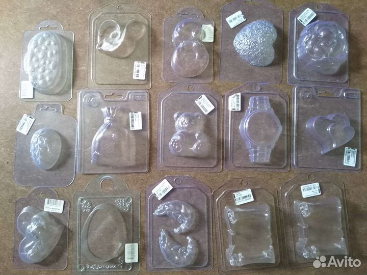 Пластиковые формы для мыла