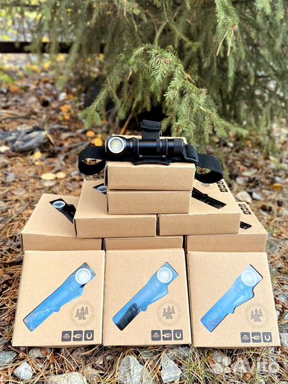 Налобный фонарь 18650 Pocketman