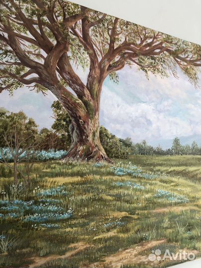 Картина маслом на холсте 45*60