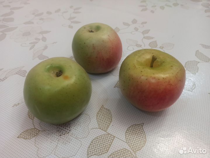 Яблоки искусственные декоративные