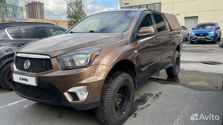 SsangYong Actyon Sports 2.0 AT, 2013, 205 000 км