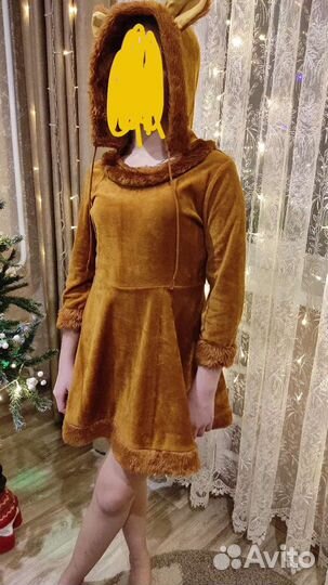 Новогодний костюм Лиса