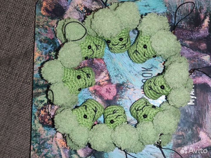 Брокколи, брелок