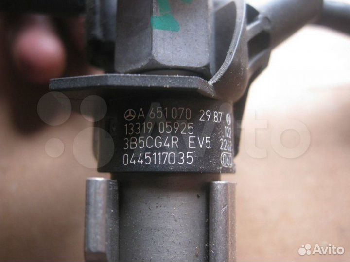 Форсунка топливная Mercedes ML / GLE A6510702987