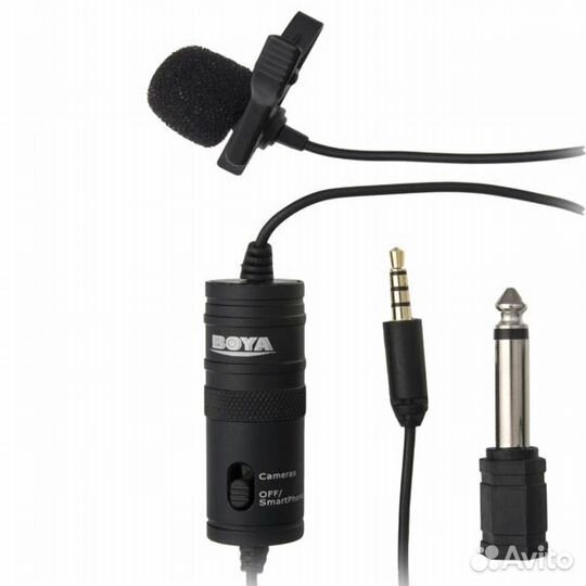 Петличный микрофон Boya BY-M1 петличка
