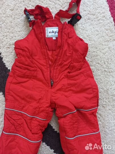 Детский зимний комбинезон на мальчика