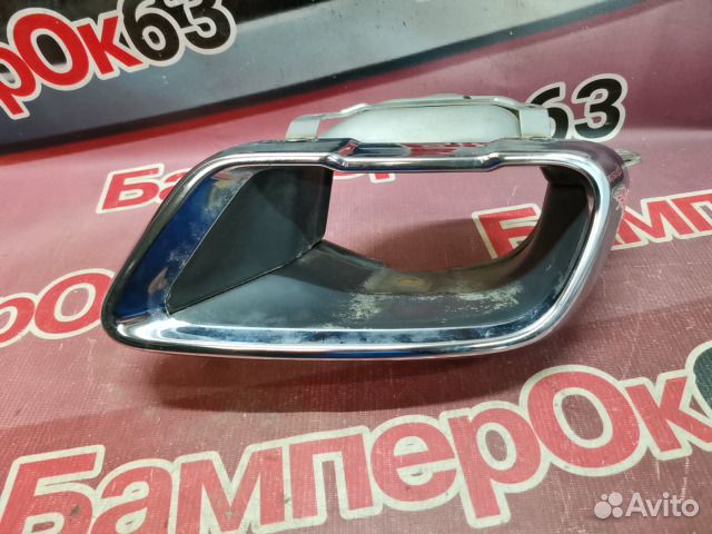 Насадка на глушитель задняя левая BMW X5