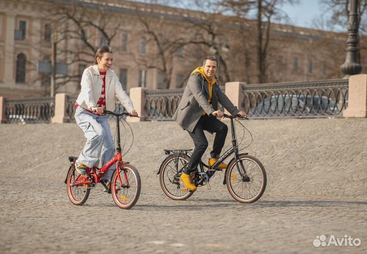 Велосипед складной shulz GOA V 20 carmin красн