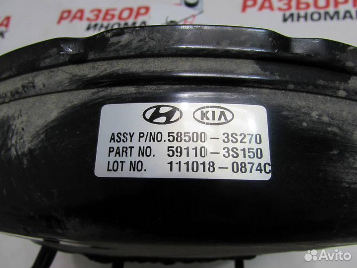 Усилитель тормозов вакуумный для Hyundai Sonata 6