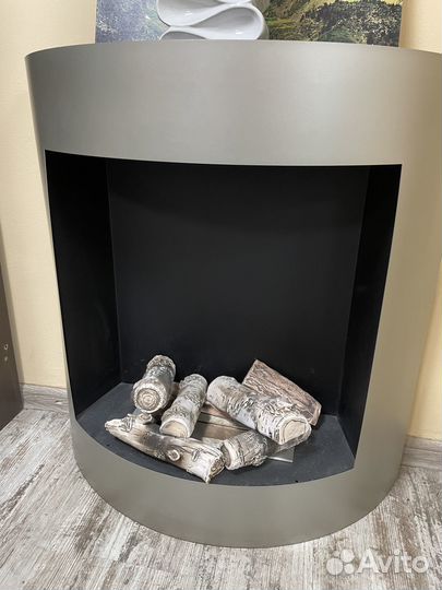 Биокамин AutoFire AF серебряный, TUV (Kratki)