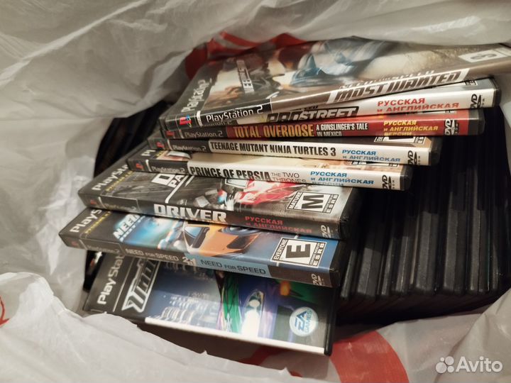 Игровые диски на ps2
