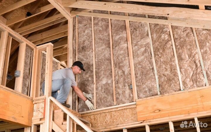 Утеплитель минеральная вата