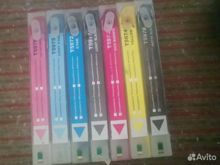 Заправляемые картриджи для Epson stylus