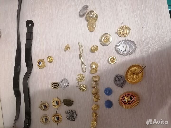 Фурнитура для военной формы, кокарда, петлички