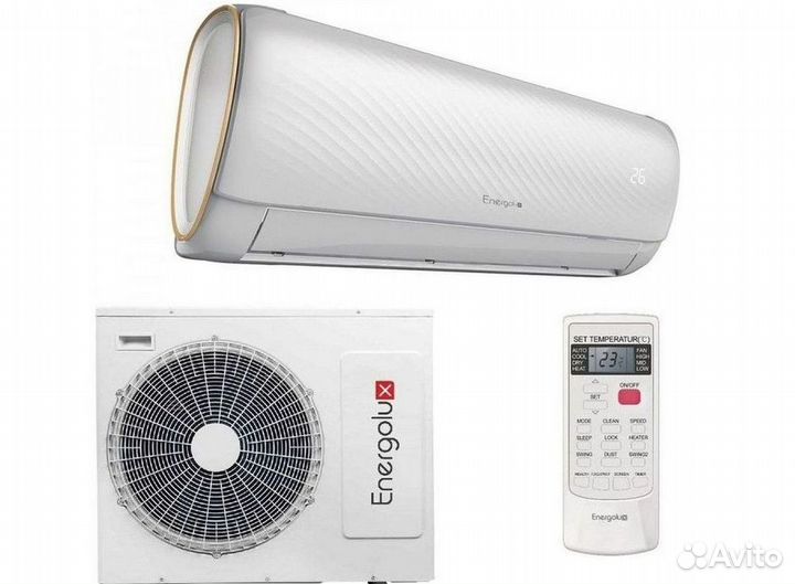 Сплит система с установкой