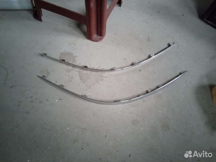 Мерседес E211 молдинг бампера