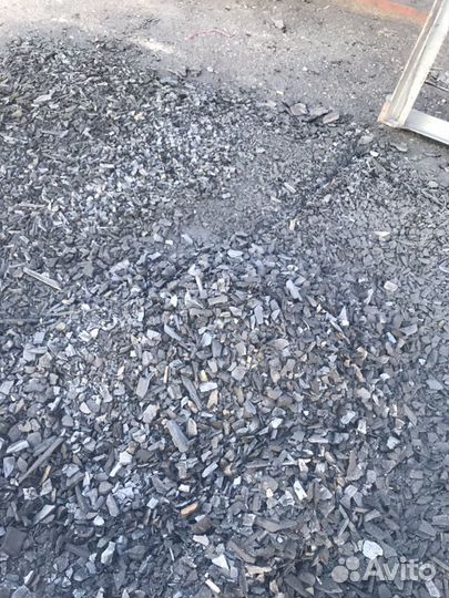 Отсев древесного угля