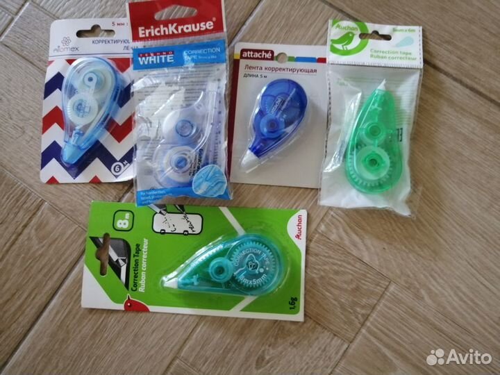 Корректоры для текста в ассортименте