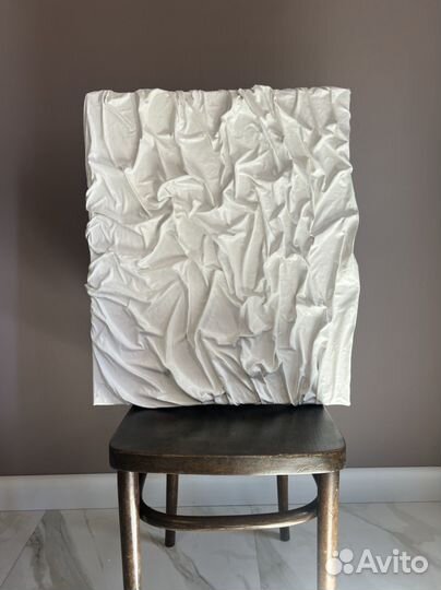 Картина из гипса, ручная работа