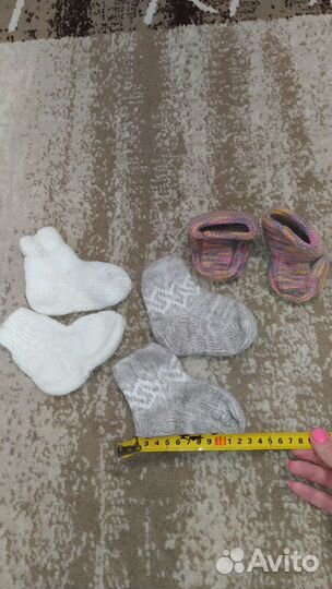 Комплект шапка, носки