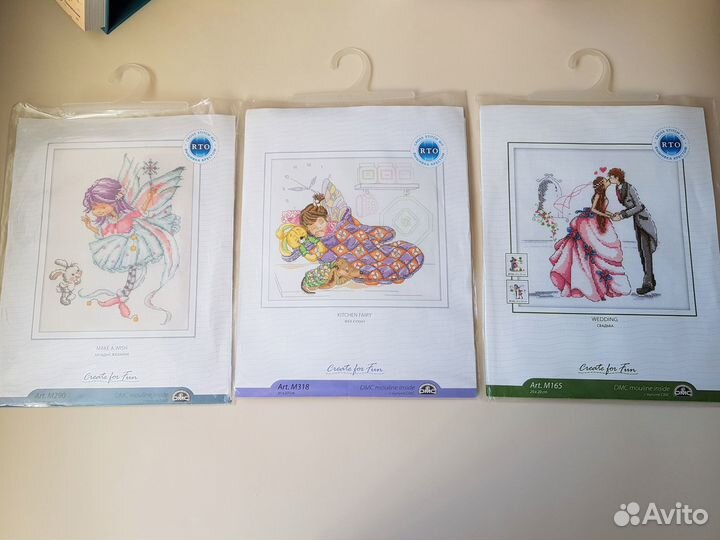 Набор для вышивания крестом RTO. Новые