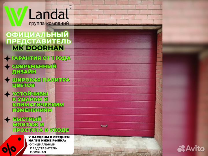 Ворота секционные