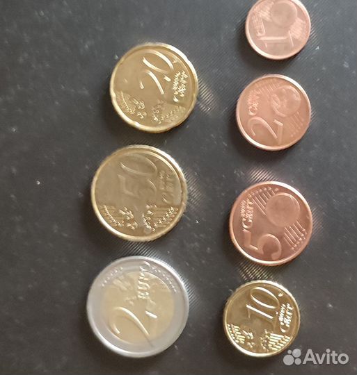 Монеты евро Словении