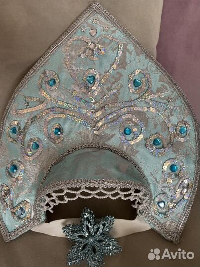 Костюм снегурочки116-122