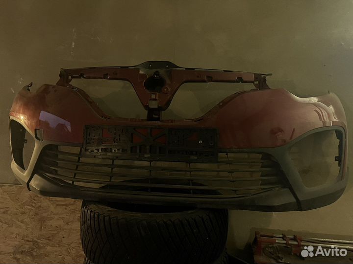 Бампер передний renault kaptur