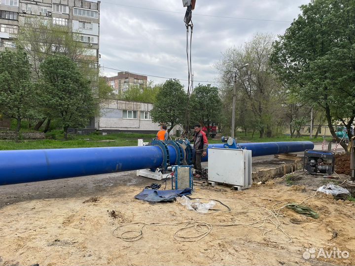 Сварка труб пэ, либо пнд