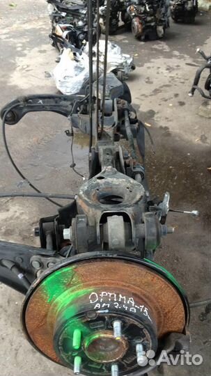 Задняя балка Киа Оптима 2014 г в сборе