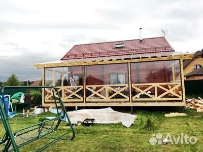 Мягкие окна под ключ