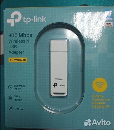 Сетевой адаптер WiFi TP-link TL-WN821N