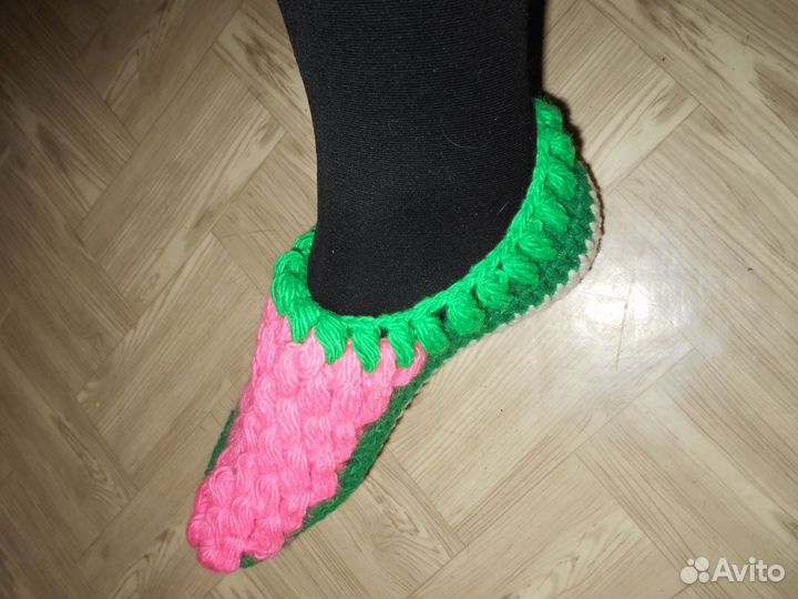 Следки вязанные р.38-39