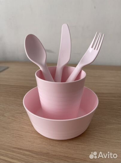 Детские приборы Калас Икеа Kalas IKEA новые