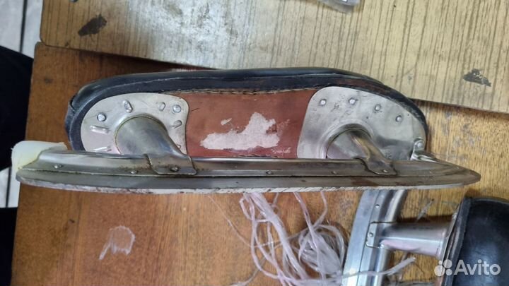 Коньки хоккейные СССР